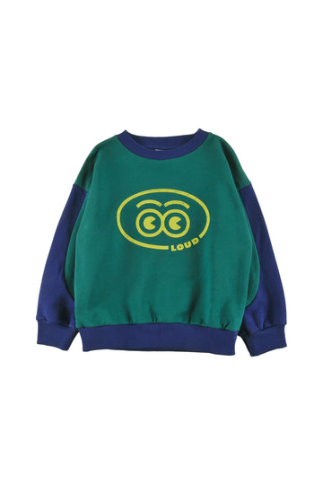 Loud Apparel Sleigh Sweater - Green Navy (UJ04)