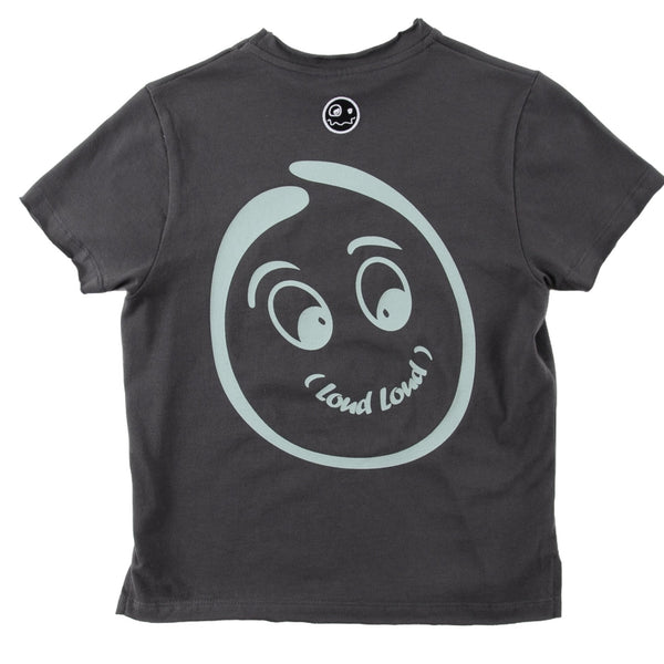 Loud Apparel Asphalt/Jade Print T-Shirt Loose Fit