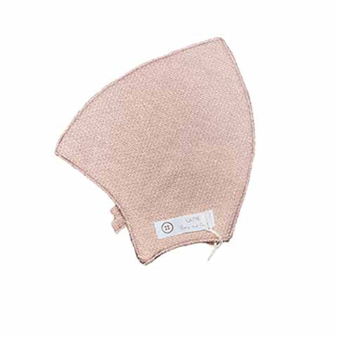 Latte Baby & Child Rose Pink Texture Bonnet