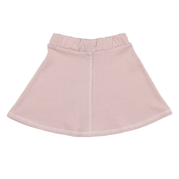 Montee Mauve MicroGrid Patterned Skirt