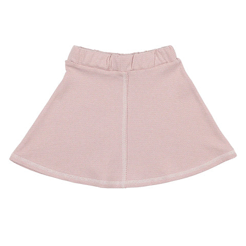 Montee Mauve MicroGrid Patterned Skirt