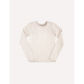 Kipp Natural Ribbed Sweater