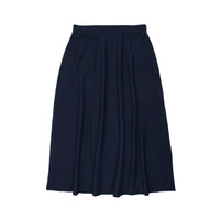 Coco Blanc Navy Knit A-Line Skirt (9016)