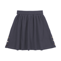 Bopop Canvas Patch Collection Navy Skirt