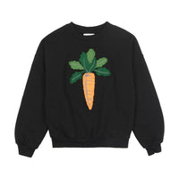 Bopop Sweatshirts Black Carrot Sweatshirt