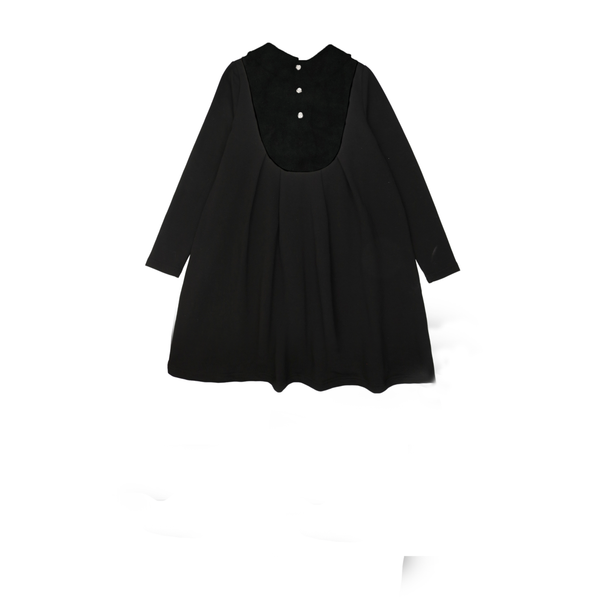 Bopop Maxi Dresswear Velvet Collar Maxi Short