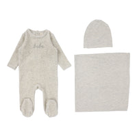 Lilette By Lil Legs Take Me Home Bebe Layette Set Oat