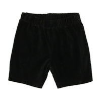 Analogie By Lil Legs Velvet Shorts Black