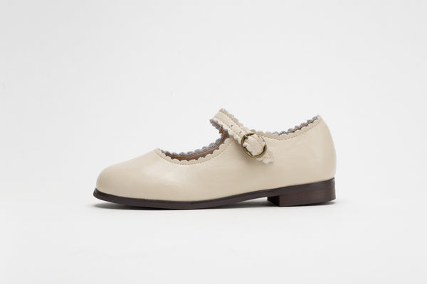 Tannery & Co Vanilla Mary Janes - Vanilla