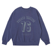 Tocoto Vintage Navy Sweatshirt " Tocoto Vintage 76"