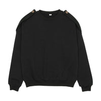 Bopop Black Big Boy Badge Sweatshirt