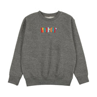 Bopop Grey Bopop Letter Sweatshirt