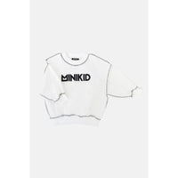 Minikid White Sweatshirt