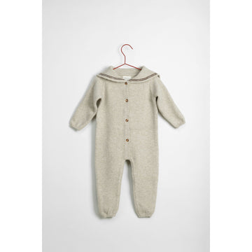 Please Mom Wheat Sailor Romper
