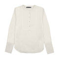 Urban Edge White Bibbed Shirt White