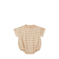 Rylee & Cru - Apricot Stripe Relaxed Bubble Romper