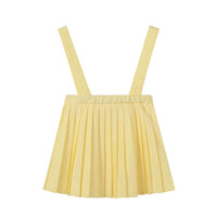 Nounelle Yellow Pleated Jumper