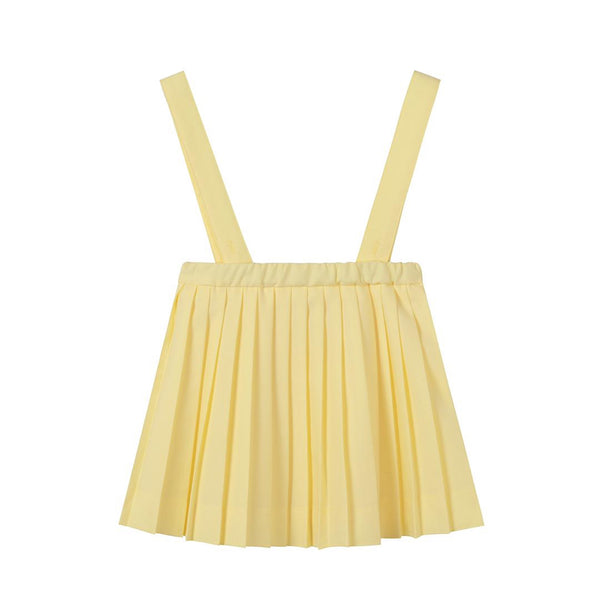 Nounelle Yellow Pleated Jumper