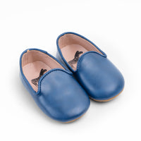 Zeebra Kids Navy Classic Loafer-Rubber Sole