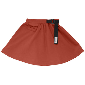Calla Lili Girl Sweat Skirt - Rust