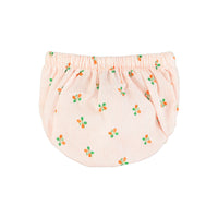 Piupiuchick Light Pink Stripes w/ Little Flowers Baby Bloomers