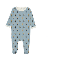 Bopop Blue - Footie Bear Pajamas