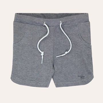 Crew Kids Black And White Pique Shorts
