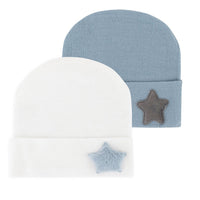 Elys & Co Hospital Hats Blue Set, 2-Pack