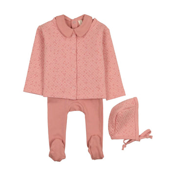 Bonjoy Pink Base Peter Pan Footie