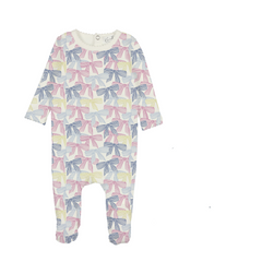 Bopop Multi Color Bow Footies
