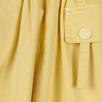 Phil and Phoebe Yellow Micro Pocket Denim Skirt