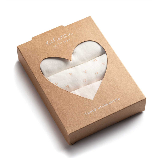 LILETTE BY LIL LEGS GIRLS SOLID UNDERSHIRT (White)