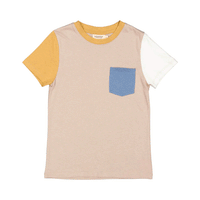 Marmar (Blck Llama) Color Block  Tshirt Ted