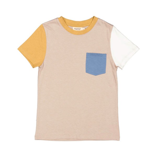 Marmar (Blck Llama) Color Block  Tshirt Ted