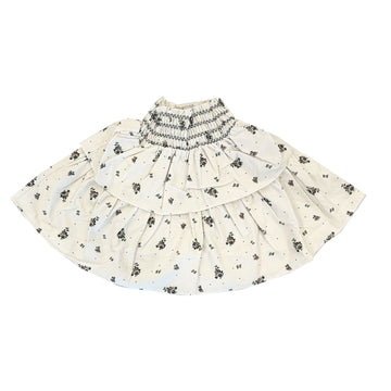 Cera Una Volta Akiko Skirt Cream Flower