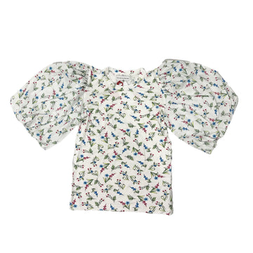 Christina Rohde Floral Print Top No. 4410 124