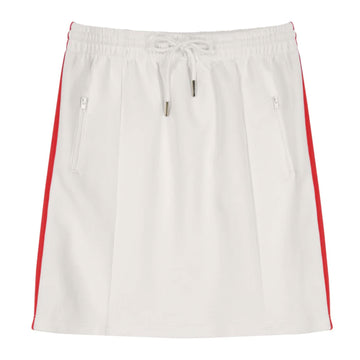 Zeebra Kids Ivory/Crimson Sweatshirt Skirt