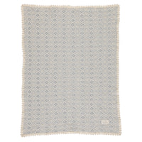 Bebe Organic Crochet Blanket Atlantic