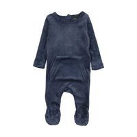 Cuddle & Coo Navy Kangaroo Pocket Stretchie