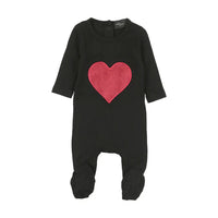 Cuddle & Coo Velour Heart Stretchie