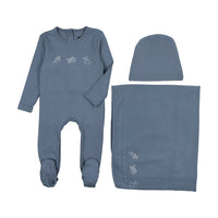 Cuddle & Coo 3 Print Boy Layette Set