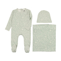 Cuddle & Coo Mint Garden Layette Set