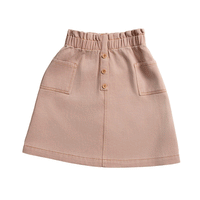Mode Avant Paris Pink Denim Skirt