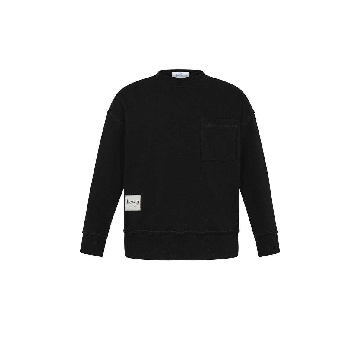 Heven Child Boys Sweatshirt - Black