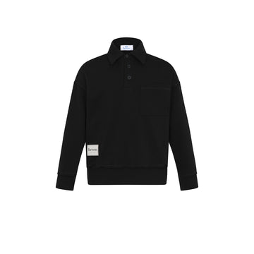 Heven Child Boys Polo - Black