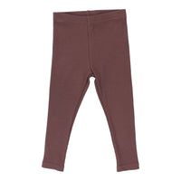 Lil Legs Ribbed Leggings Dusty Plum