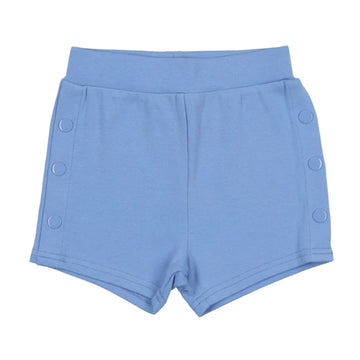 Farren + Me Periwinkle Jersey Drawstring Shorts