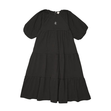 Analogie By Lil Legs Puff Sleeve Maxi 3/4 - Black
