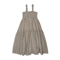 Analogie By Lil Legs Smocked Maxi Jumper - Multi Botanical