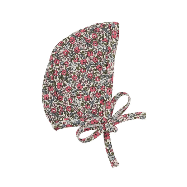 Analogie By Lil Legs Bonnet Pink Floral